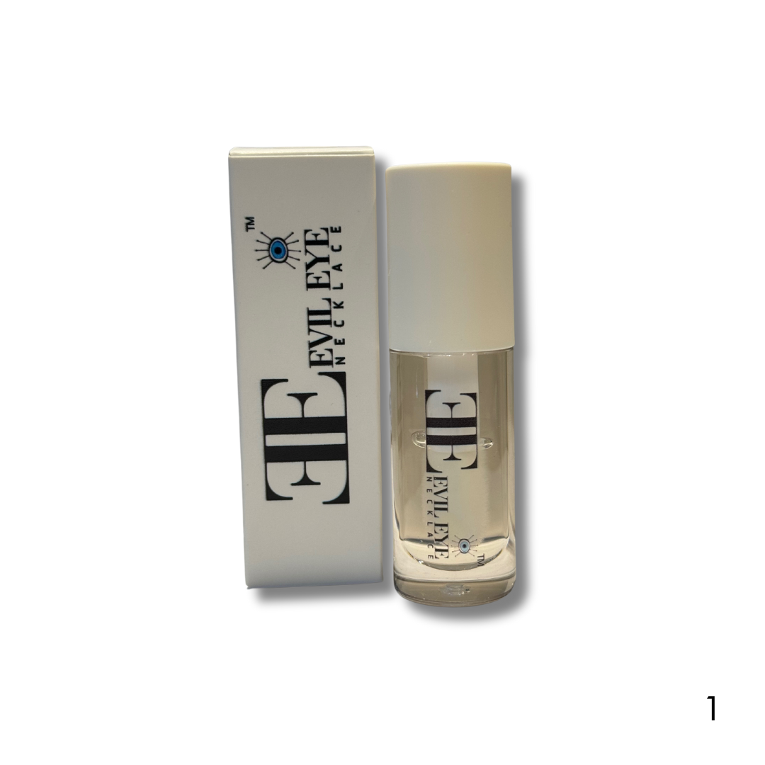 Vegan Free and Cruelty Free High Shine Lip Gloss -Evil Eye Necklace
