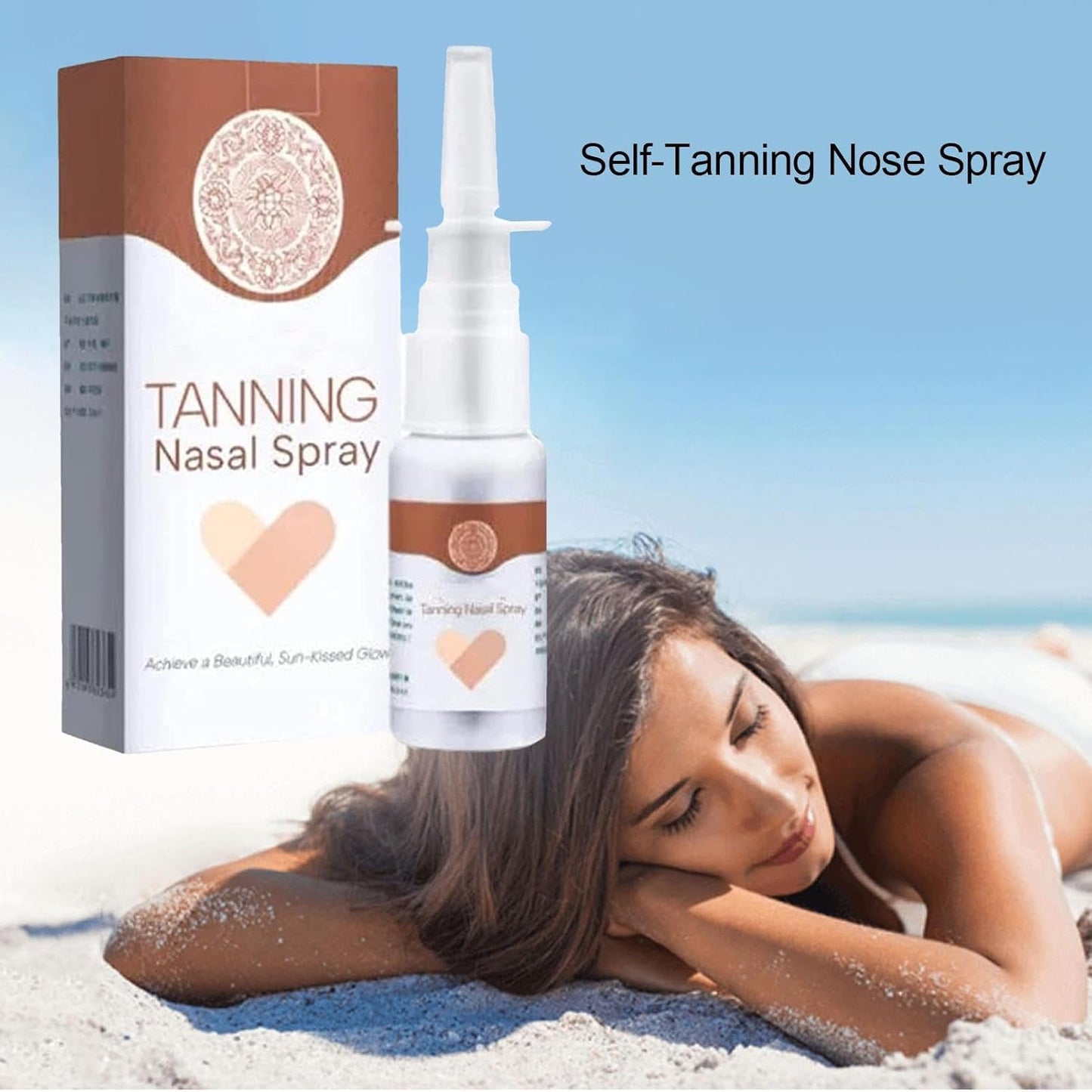 EELHOE Tanning Nasal Spray 30ml - Fast Melanin-Boosting Tan For All Skin Types