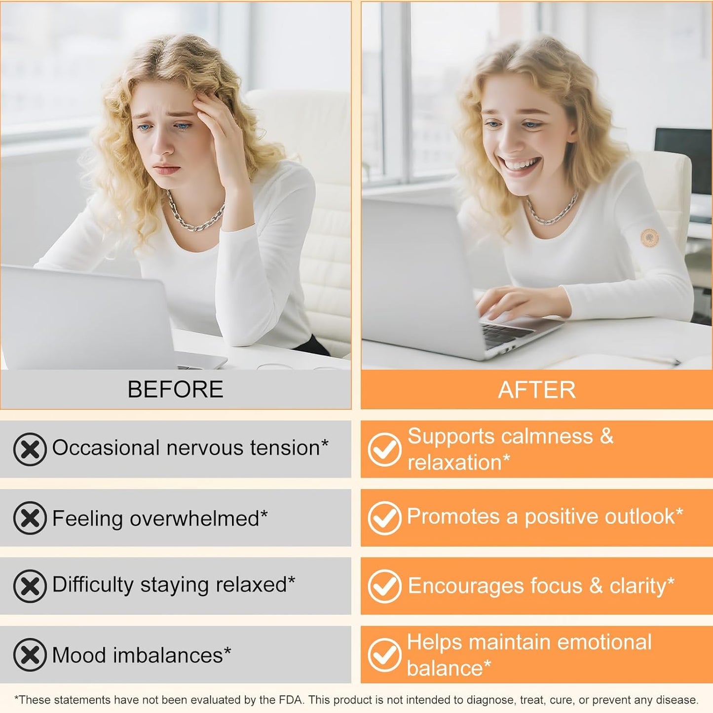 Stress Down Patches – Botanical Mood & Relaxation Support
