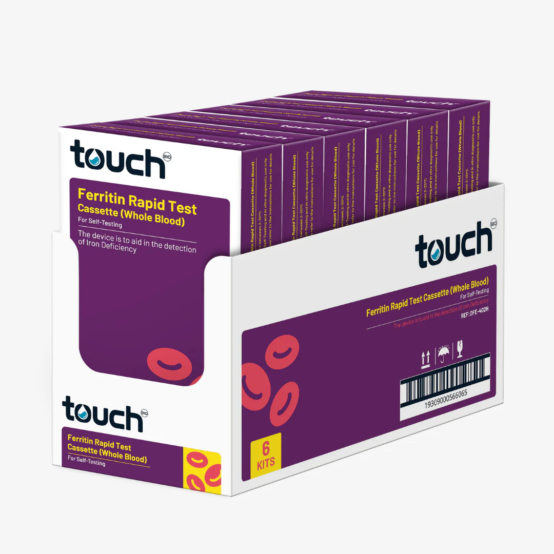 Ferritin Rapid Test (Iron Test) - For Self Testing (2 tests per kit