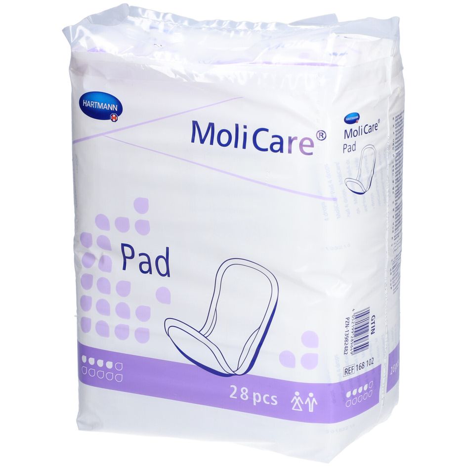 Molicare Pad 4 Drops 168102 (Box of 168)