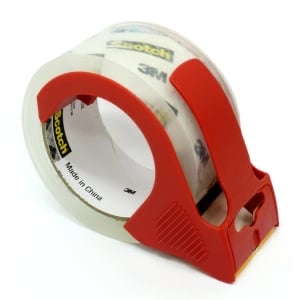 Scotch Heavy Duty Packing Tape 48mmX50m X2 Dispensers