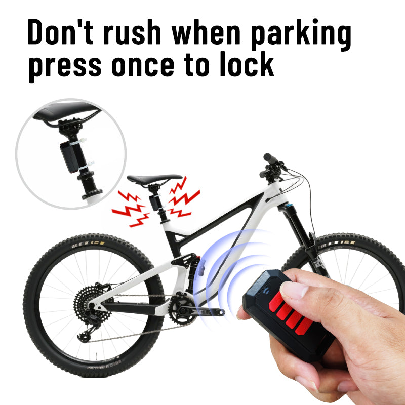 IPX5 Waterproof Bike Alarm – 135dB Anti-Theft Protection