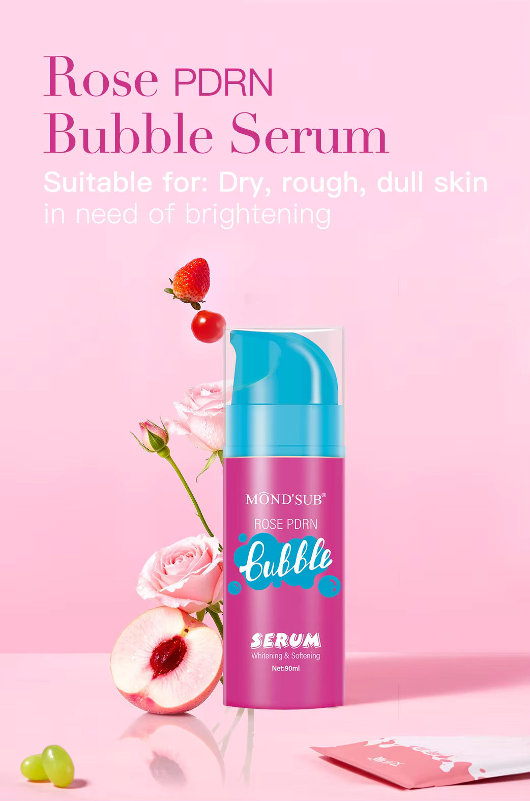 MOND'SUB Salmon PDRN Bubble Serum 90ml