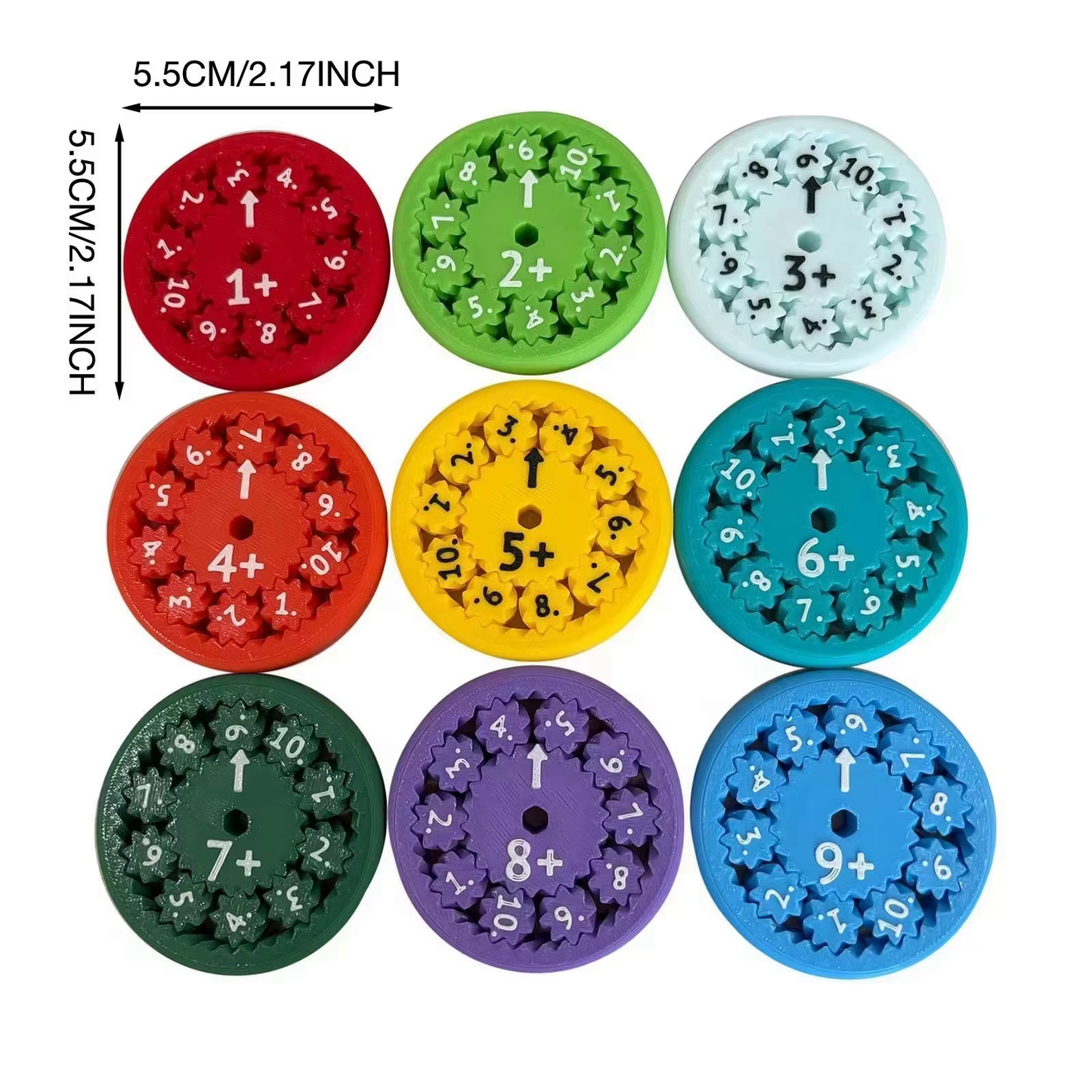 Educational Mathematics Sensory Toy for Kids - Deluxe Boxed Edition