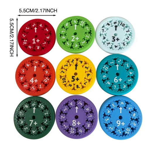 Educational Mathematics Sensory Toy for Kids - Deluxe Boxed Edition