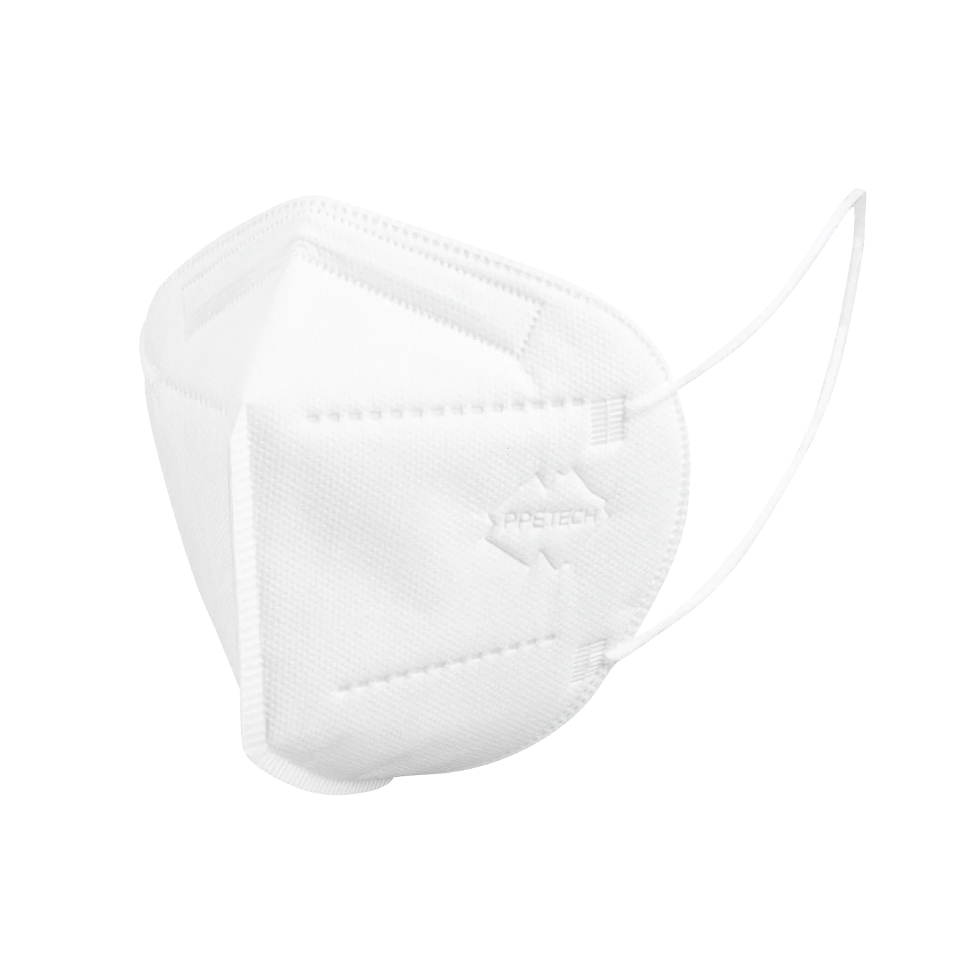 P2 Face Masks | Australian made | PPETech Level 2 | Ear Loop - White | 4 x ply (1Carton/600masks)