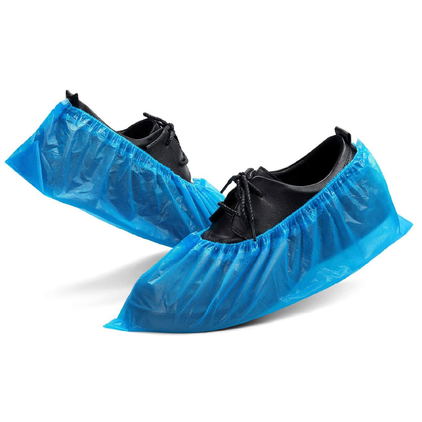 Waterproof Disposable Shoe Covers – Blue CPE (carton)