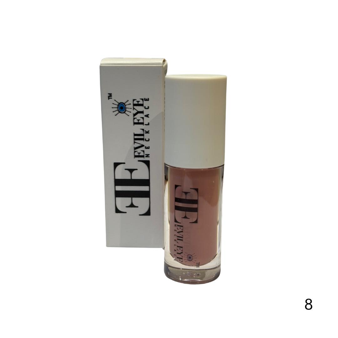 Vegan Free and Cruelty Free High Shine Lip Gloss -Evil Eye Necklace