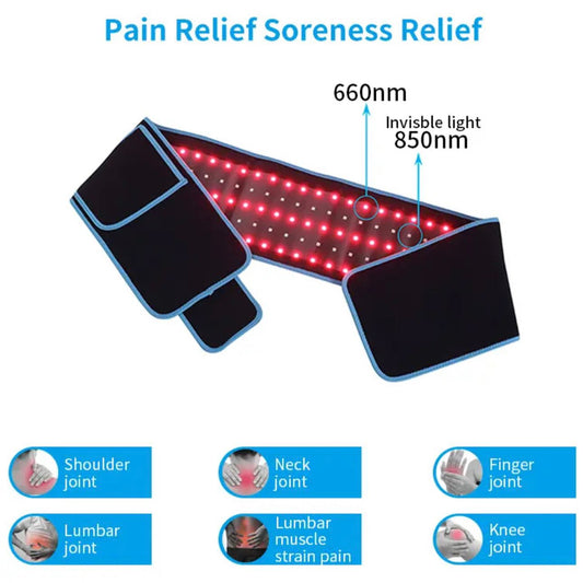 Red LED Light Therapy Slimming Belt - Full-Body Healing & Recovery - NEW