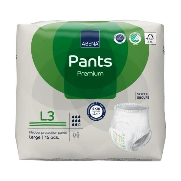 Abena Pants L3 Unisex 100-140cm 2400ml SA1000021327