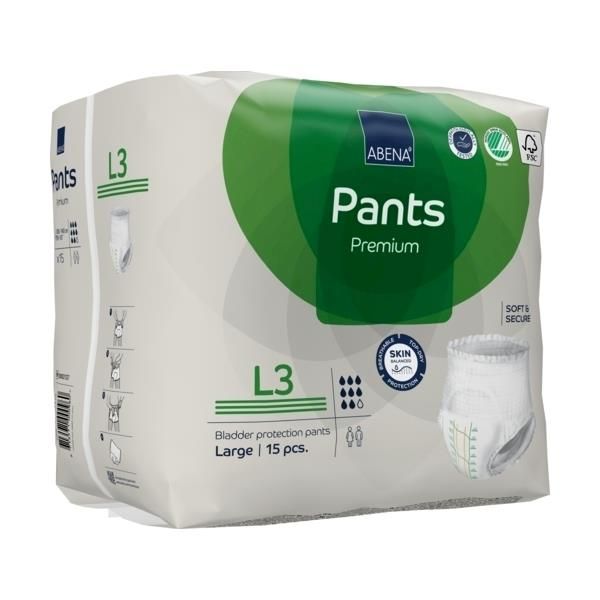 Abena Pants L3 Unisex 100-140cm 2400ml SA1000021327