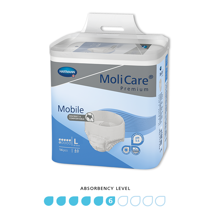MoliCare Pull-Ups Premium Mobile Large 6 Drops 915833