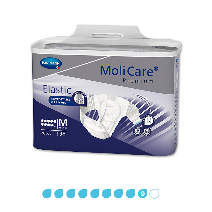 MoliCare Slip Unisex Briefs Medium Maxi 2485ml 90-120cm
