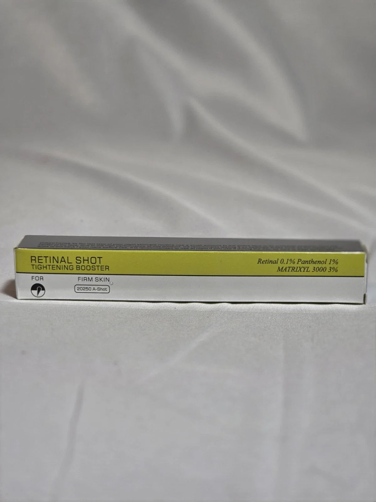 Retinal Shot Tightening Booster packaging detail