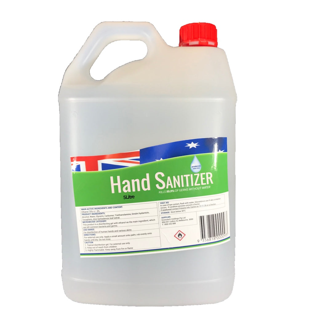 Envirotech Hand Sanitiser 5 Litre