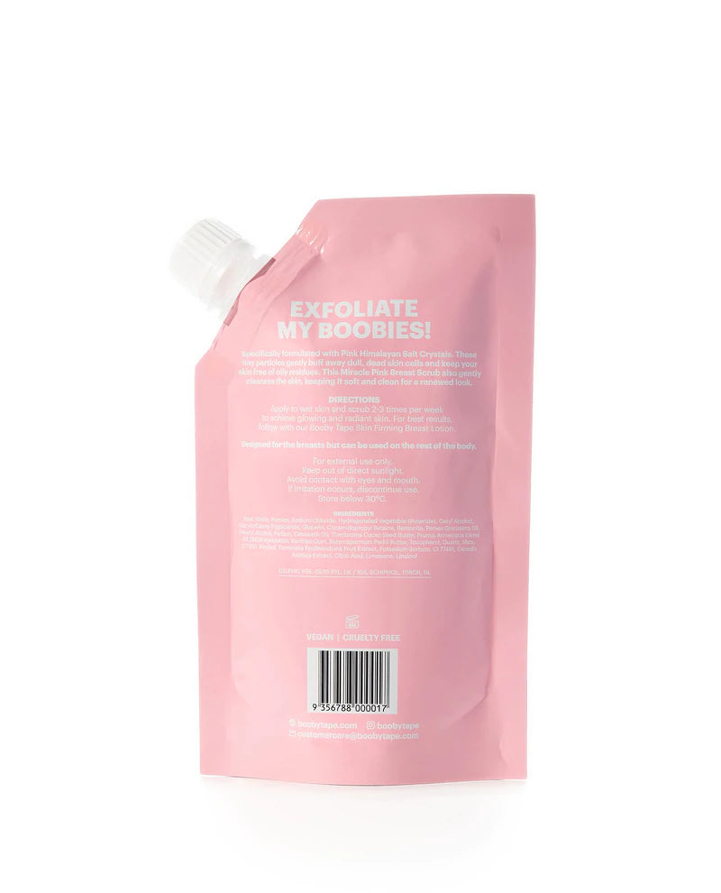 Miracle pink breast scrub