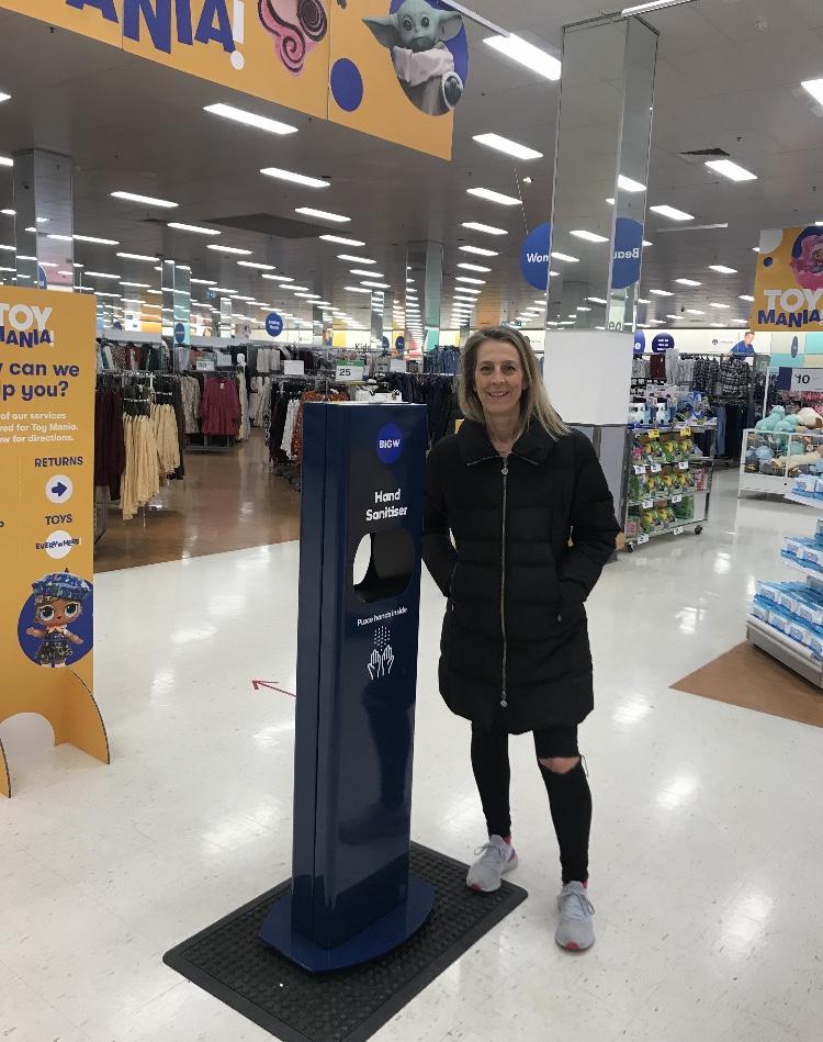 Commercial Free Standing Hand Sanitiser Stations