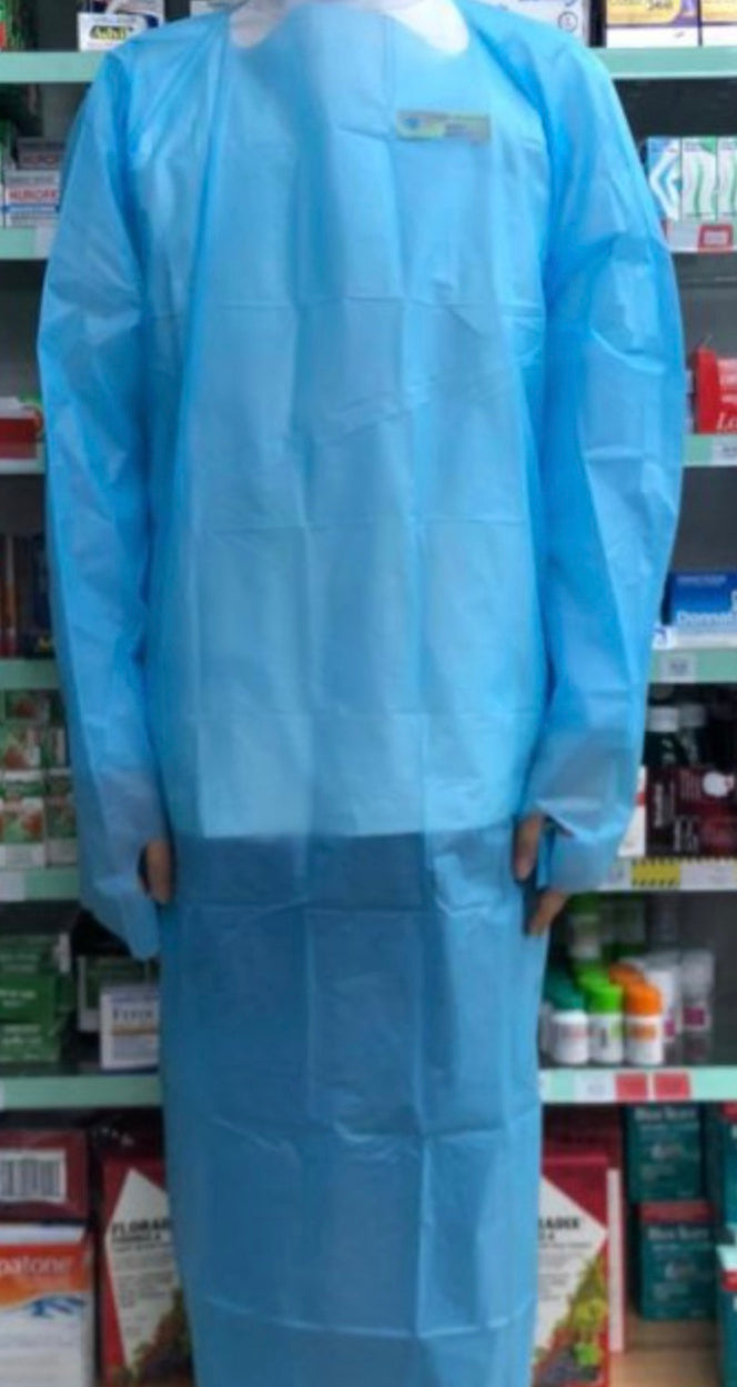 Isolation Gowns | Level 3 | Hospital Grade PPE (1 Pack/10 Gowns) or 50 per carton