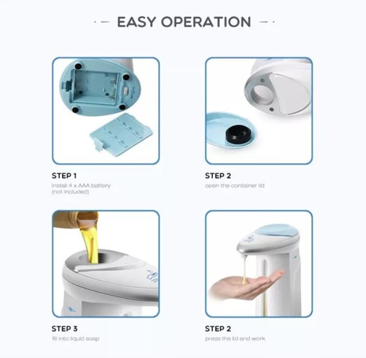 Touchless Desk Soap or Gel Dispenser -In Stock