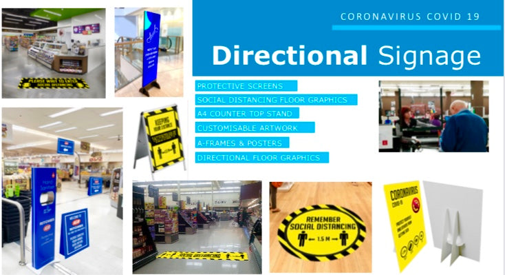 Keep Your Distance Covid Displays