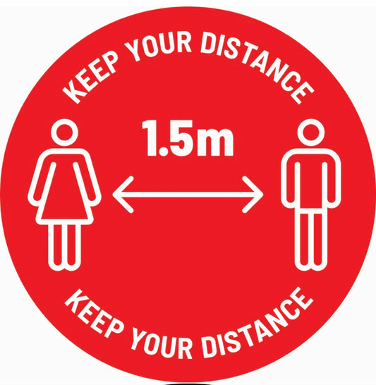 Keep Your Distance Covid Displays