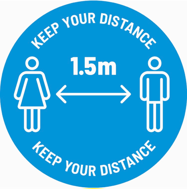 Keep Your Distance Covid Displays
