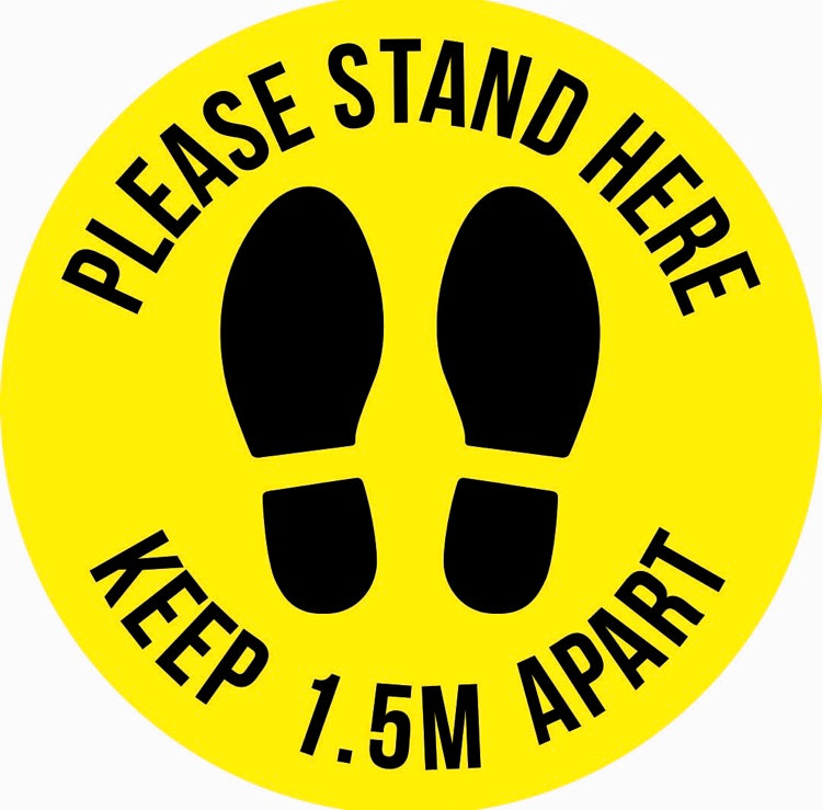 Keep Your Distance Covid Displays