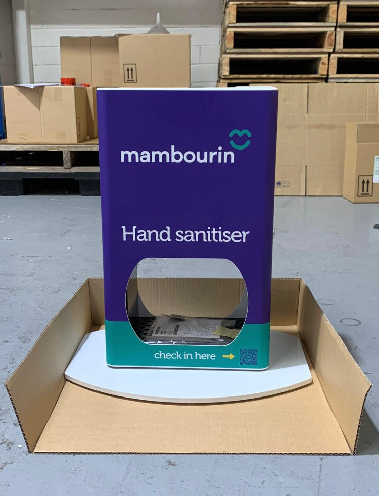 Desktop Mini Hand Sanitiser Station