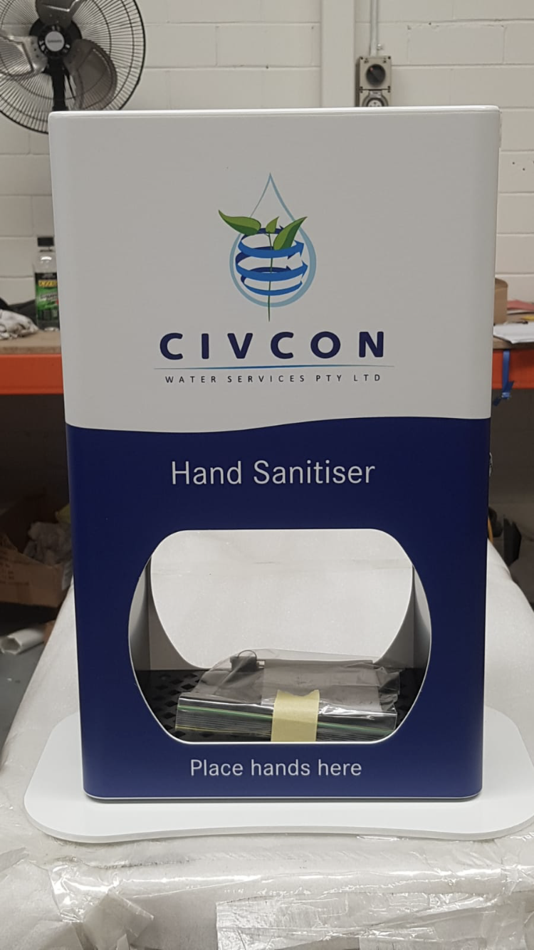Commercial Free Standing Hand Sanitiser Stations