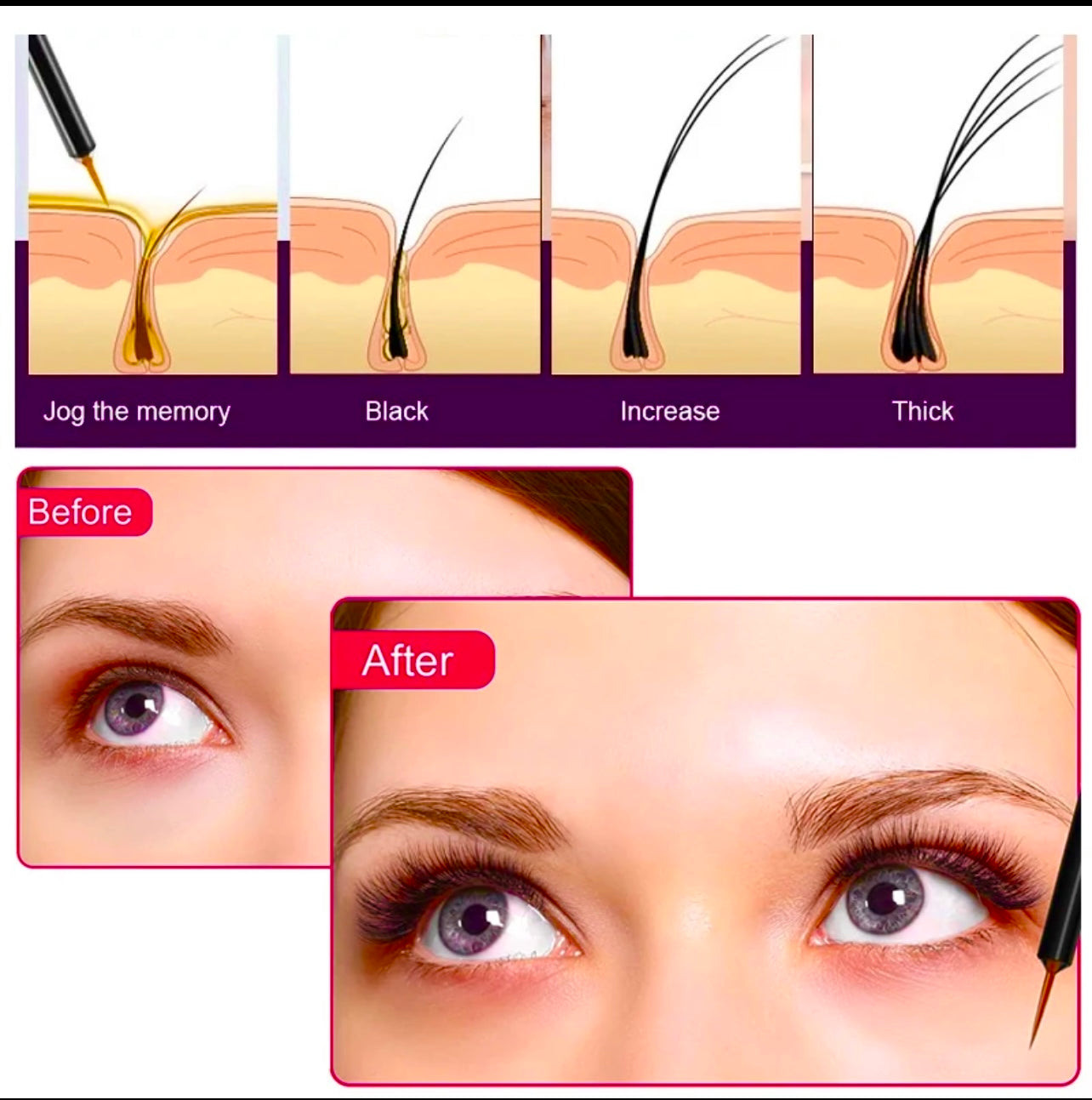 Evil Eye Necklace Eyelash Serum - NEW