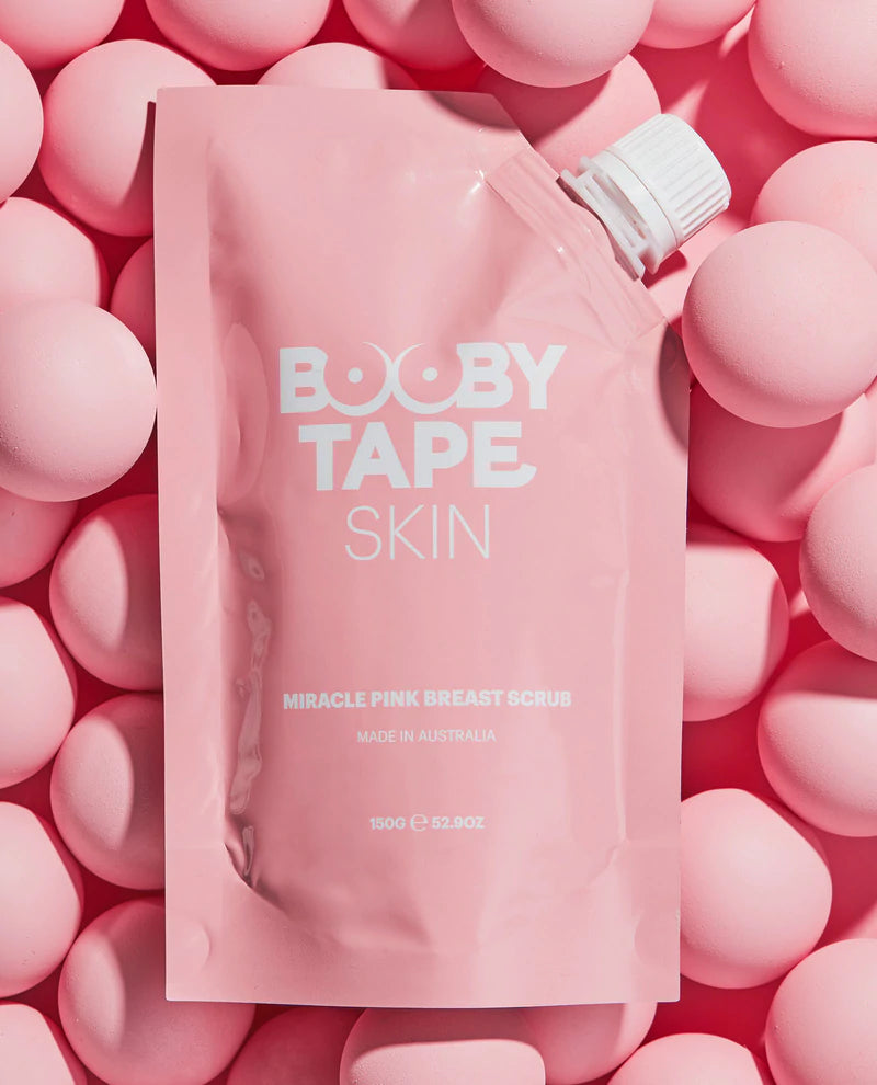 Miracle pink breast scrub