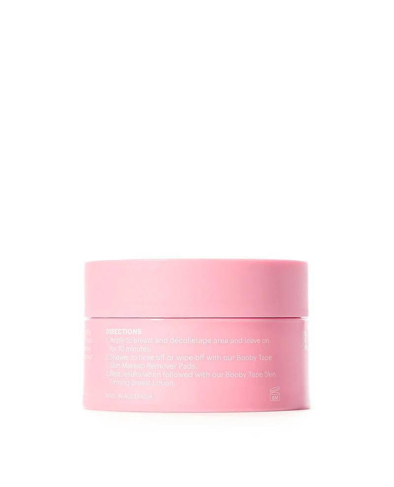 Pink clay breast mask