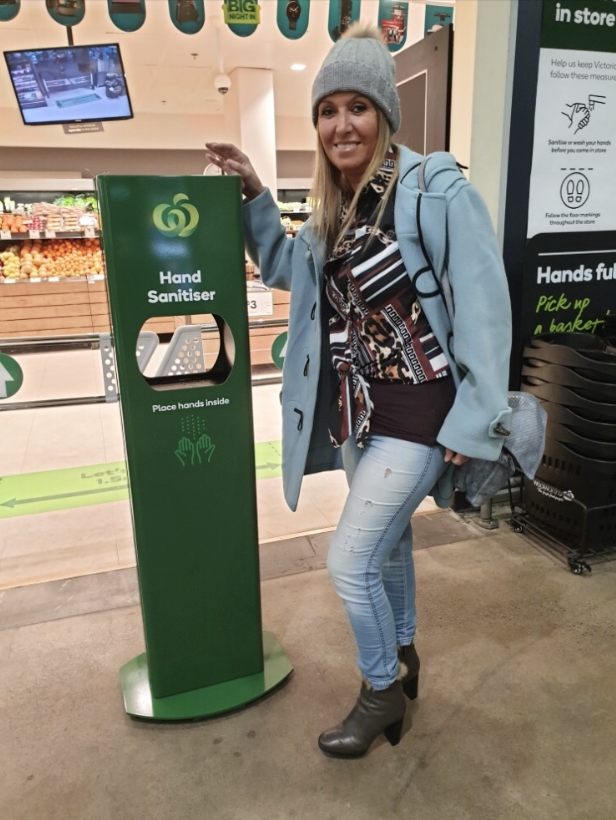 Commercial Free Standing Hand Sanitiser Stations