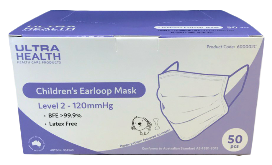 Children's Ultra Health Face Masks