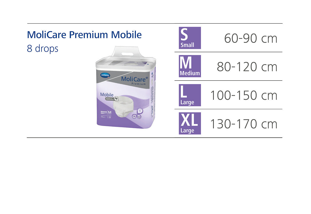 MoliCare Premium Mobile Pull-Ups 8 Drops 915872