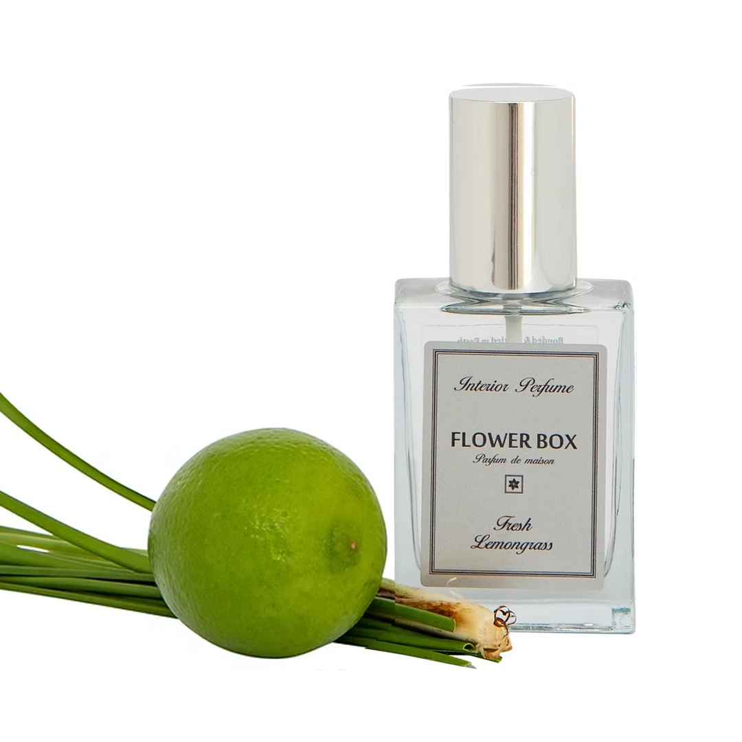 Flower Box Fresh Lemongrass Interior Perfume 100ml