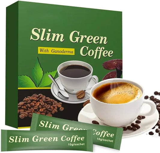 WinsTown Slim Green Coffee with Ganoderma – 18 Sachets | 180g