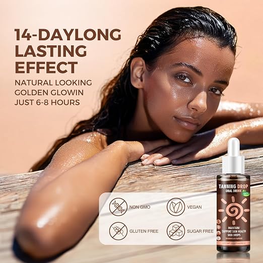 Tanning Drops Oral Drink – Watermelon Flavour 60mL