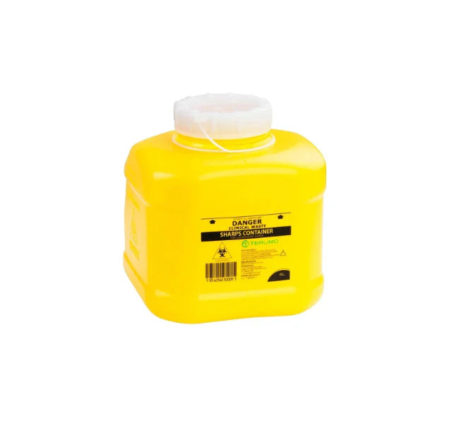 Sharps Container, Screw Yellow