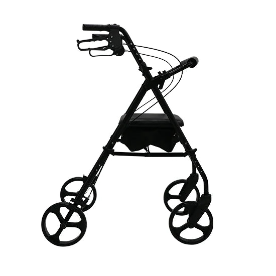 ASPIRE FLEX 8 - Adjustable Seat Walker 8" Wheel - Matte Black