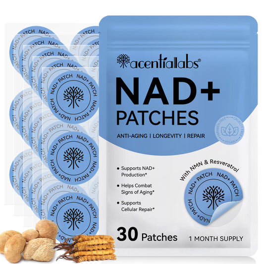 Acentialabs NAD+ Patches | NMN & Resveratrol Anti-Ageing Patches