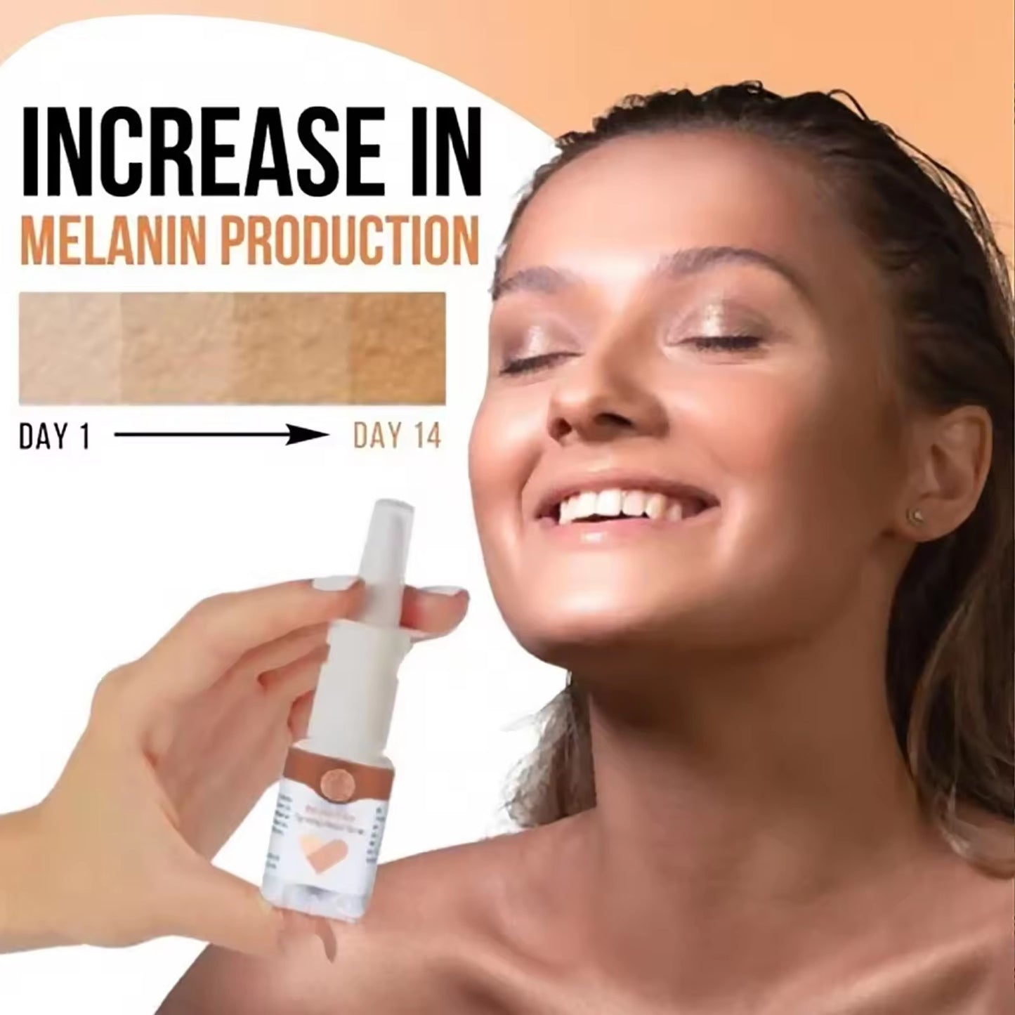 EELHOE Tanning Nasal Spray 30ml - Fast Melanin-Boosting Tan For All Skin Types