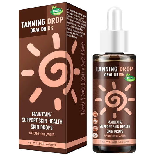 Tanning Drops Oral Drink – Watermelon Flavour 60mL