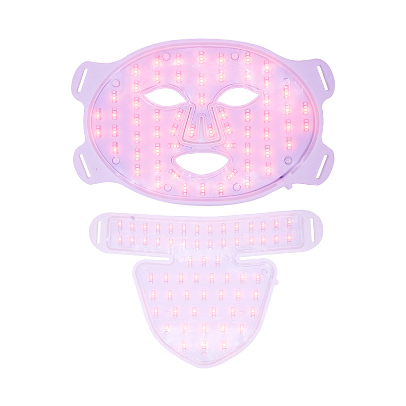 LED Red Light Therapy Face & Neck Mask Australia | Near Infrared Silicone LED Facial Mask for Wrinkles, Acne & Skin Rejuvenation