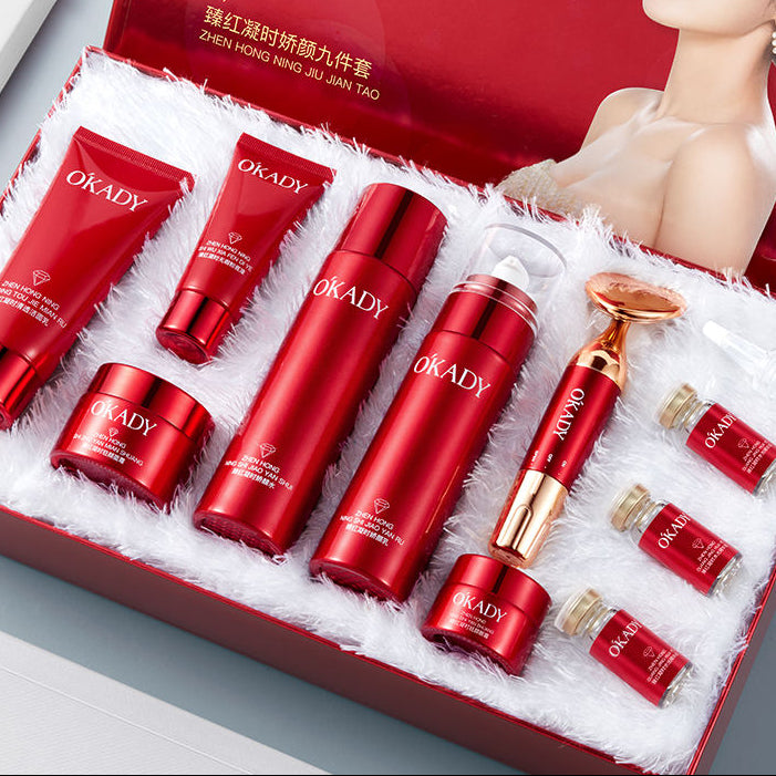 Hyaluronic Acid & Kojic Acid Skincare Set Australia | Anti-Ageing Brightening Routine for Skin
