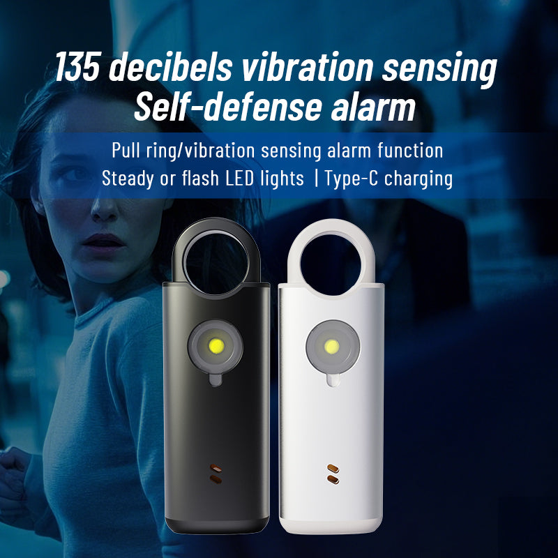 2025's Ultimate Personal Safety Alarm – 135dB Rechargeable Keychain Siren