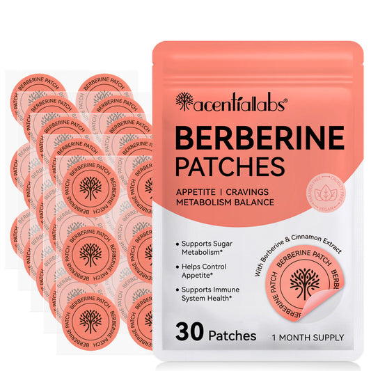 Acentialabs Berberine Patches | Appetite, Cravings & Metabolism Support