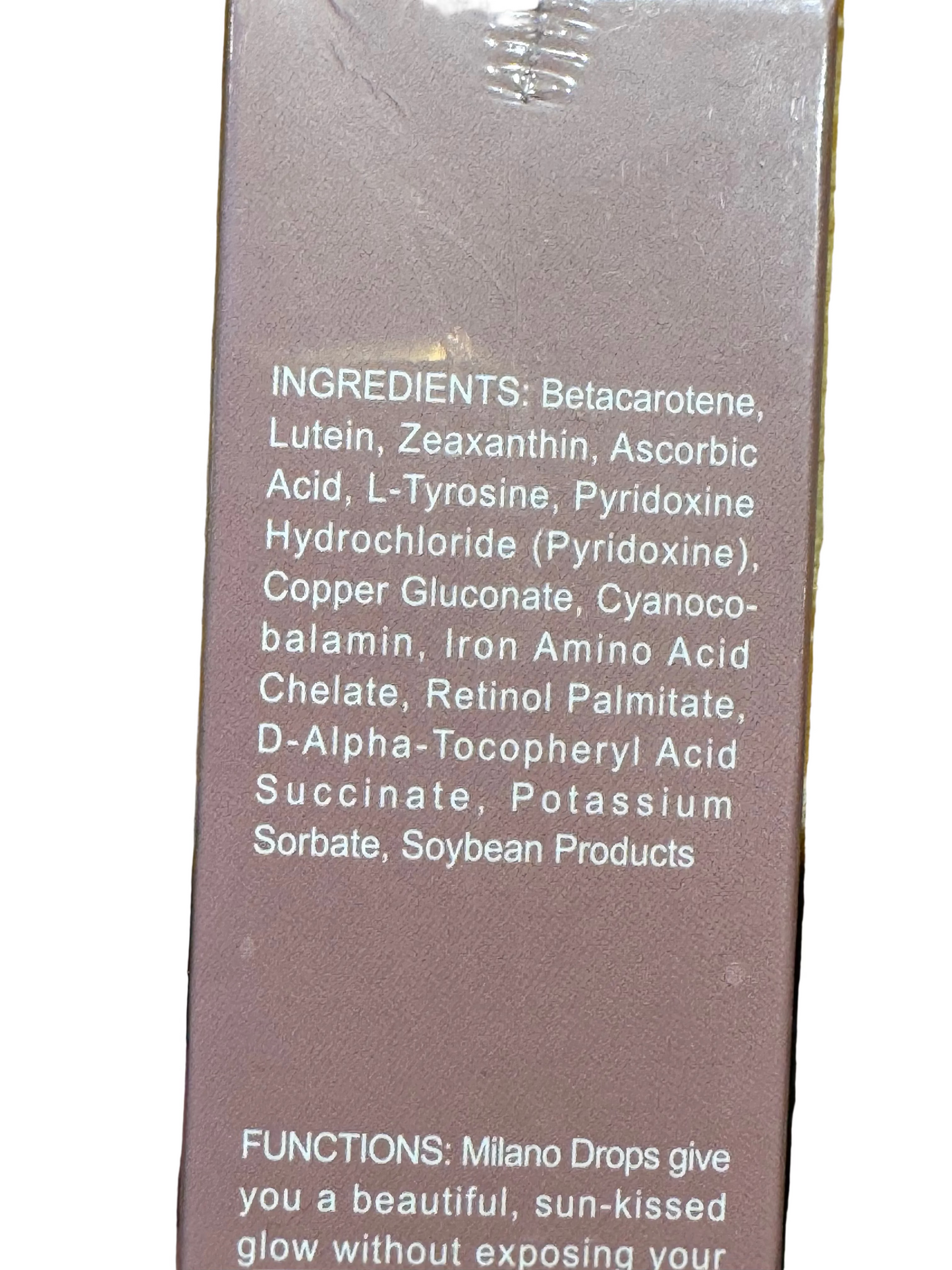 Oz Medical Drinkable Sunless Tanning Drops (50 mL)