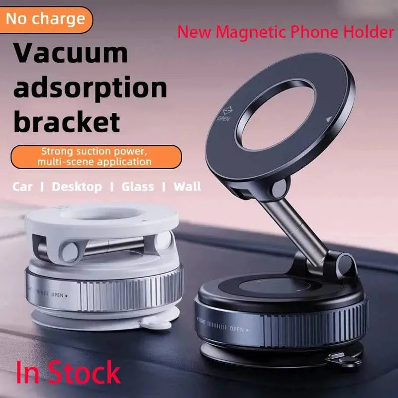 Universal Magnetic Vacuum Suction Car Phone Holder